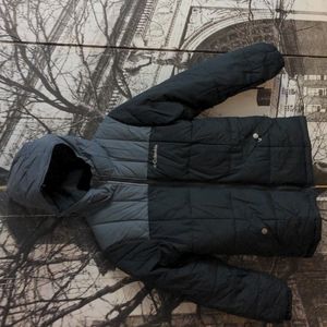 Boys Black and Grey Columbia Winter Jacket
